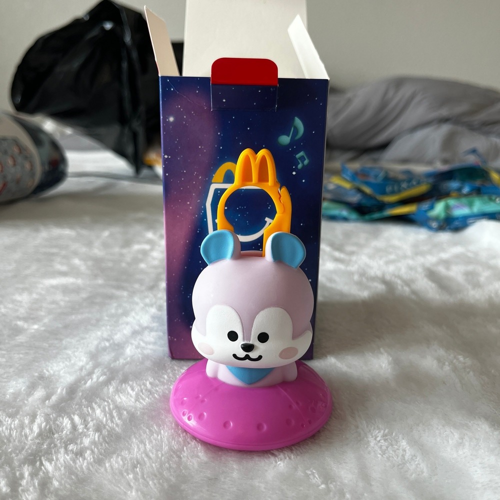 NEW McDonalds BT21 Mang Spaceship Collectible Figure BTS NIB